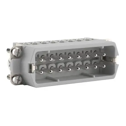 Produktfoto 1 von Lapp H-A 16 Einfügen 16A Schraubbefestigung Stecker 16-polig, 600V