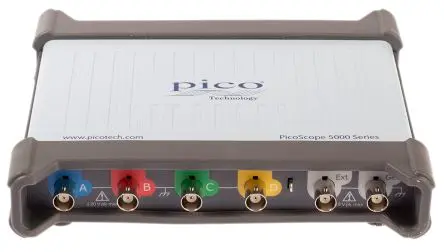 Produktfoto 1 von Pico Technology PicoScope 5000D PC basiert Oszilloskop 200 MHz 4-Kanal