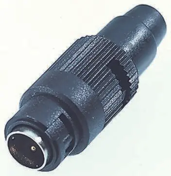 Produktfoto 1 von binder 710 5 mm Subminiature Rundsteckverbinder Stecker 3-polig Stecker 4A Kabel IP40