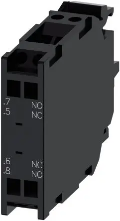 Produktfoto 1 von Siemens SIRIUS ACT 3SU14 Kontaktblock 1 Schließer/1 Öffner 500V Federbelastet