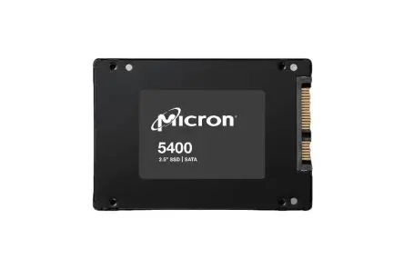 Produktfoto 1 von Micron 5400 MAX, 2,5 Zoll 960 GB Innen- SSD Industriequalität, 3D TLC