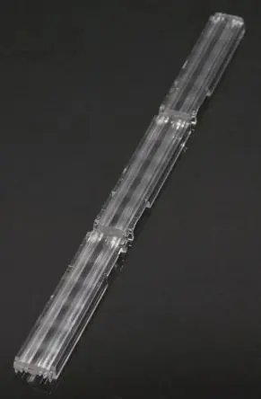 Produktfoto 1 von Ledil FLORENCE LED Linse Rechteckig aus Polymethylmethacrylat Rechteckig, Klar 92 + 33° x 7 mm