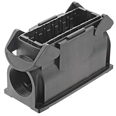 Produktfoto 1 von HARTING Han Eco Modular Oberflächenmontiertes Gehäuse Doppelter Hebel 2, Oberfläche 24B Oberflächenmontiertes Gehäuse,