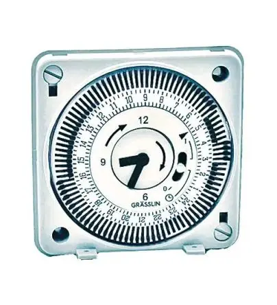 Produktfoto 1 von Grässlin Analog Zeitschaltuhr 230V ac, Stunden, 1-Kanal