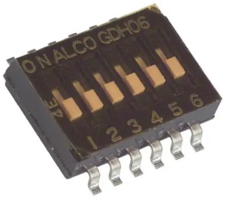 Produktfoto 1 von TE Connectivity Gleitschalter Drehschalter