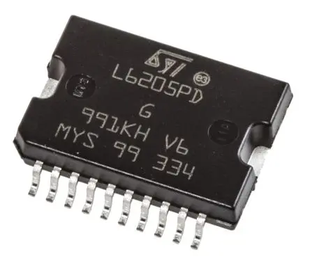 STMicroelectronics Motortreiber-IC Vollbrücke 52 V, 2.8 A, 100 kHz, PowerSO, 20-Pin, 52V, Gleichstrommotor