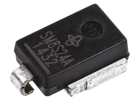 Produktfoto 1 von Vishay AEC-Q101 2 TVS-Diode Unidirektional Gemeinsame Anode 6.6 kW 26.7 V min., 2-Pin, Oberfläche 24 V max Do-218