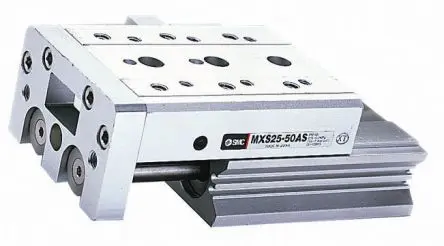 Produktfoto 1 von SMC MXS Pneumatik-Führungszylinder 50 mm Doppeltwirkend, Bohrung Ø 16 mm bis 0.7 Mpa