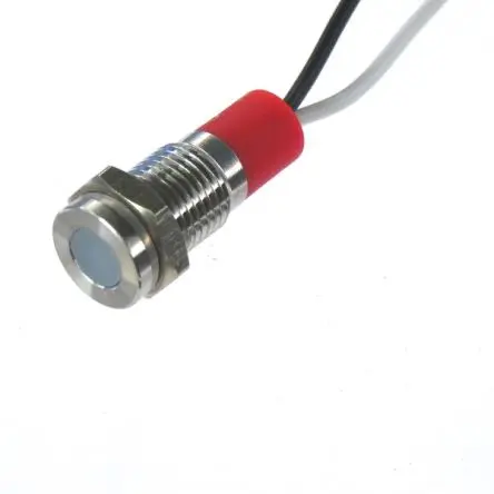 Produktfoto 1 von CML PL08SL Edelstahl-Panel-Leuchte Weiß Panel-LED, Draht 24V 8 mm, IP67