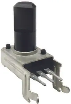 Produktfoto 1 von Bourns Drehgeber 12 Impulse/Umdrehung Impulse/U Inkrementalgeber, mit 6 mm, Flachschaft, Digital Rechteck-Signal,