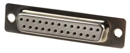 Produktfoto 1 von Wurth Elektronik 618 D-Sub-Steckverbinder B Gerade, 25-polig, Kabel