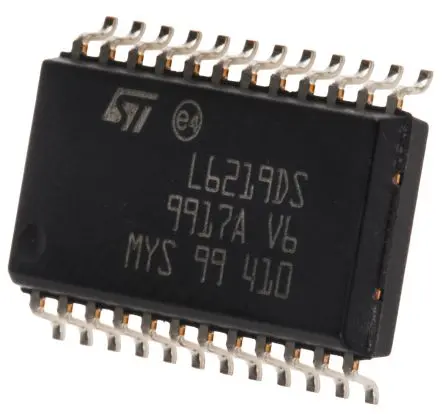 Produktfoto 1 von STMicroelectronics Motortreiber-IC Bipolar 46 V, 0.75 A, SOIC, 24-Pin, 46V, Schrittmotor, L6219DS