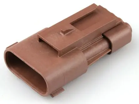 Produktfoto 1 von Molex 207778 Stecker Steckverbindergehäuse 3.6 mm, 2-polig / 1-reihig Gerade, Panel