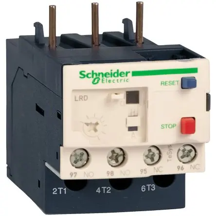 Produktfoto 1 von Schneider Electric TeSyS LR Thermisches Überlastrelais, / 30A, 38 A 1 Schließer/1 Öffner / 5A, 66 mm x 45mm