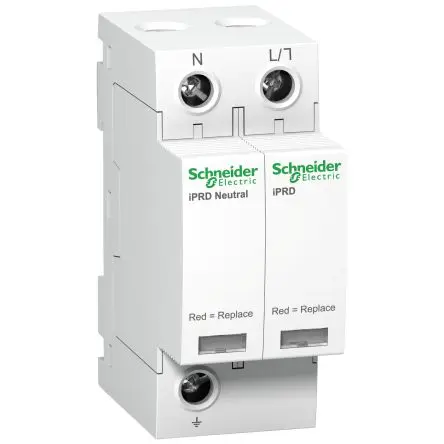 Produktfoto 1 von Schneider Electric, Überspannungsschutz, 1.6 kV 50 kA Acti9 Acti9 Parafoudre