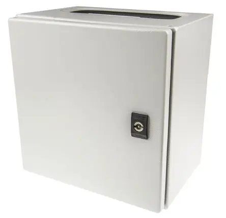 Produktfoto 1 von Schneider Electric Spacial CRN Stahl Wandanschlusskasten Grau IP66, HxBxT 400 mm, 400 mm x 200 mm