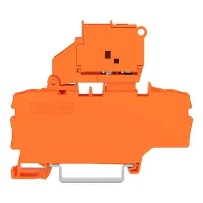 Produktfoto 1 von WAGO TOPJOB S Abgesicherter Anschlussklemmenblock 1 Grau, 2.5mm², 250V Einsteck-Anschluss Abgesichert IECEx/ATEX/CSA