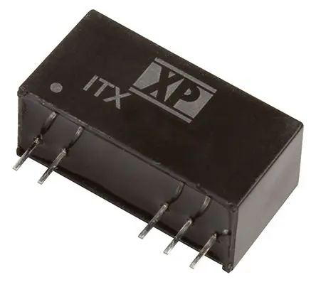 XP Power ITX DC/DC Konverter, 24V dc OUT 250 mA Durchsteckmontage 9V dc 1.5 kV dc 6 W -40 °C 90 °C