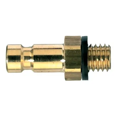 Produktfoto 1 von Legris Pneumatische Schnellsteckkupplung, Messing vernickelt 1/8 in Stecker