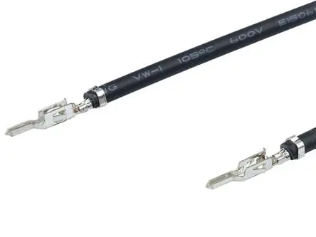 Produktfoto 1 von Molex Mini-Fit 226197 Vorgecrimpter Anschluss Mini-Fit, Schwarz, 150 mm