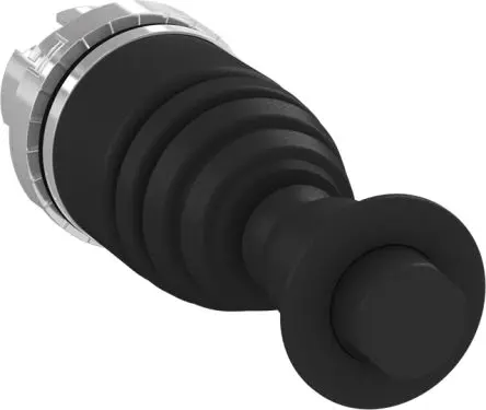 Produktfoto 1 von ABB 1SFA1 Druckschalter, Schwarz Tastend Rund, IP66