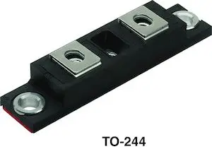 Produktfoto 1 von Vishay Diode 600 V 2200 A Oberfläche 2.1 V TO-244 2-Pin 400 μA