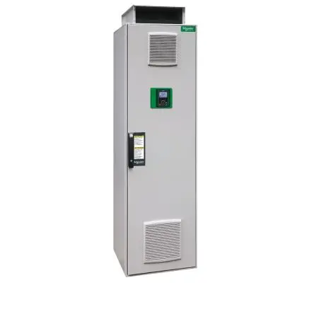 Produktfoto 1 von Schneider Electric Altivar 3-Phasen Antrieb mit regelbarer Drehzahl 315 kW 440V 566 A 599Hz