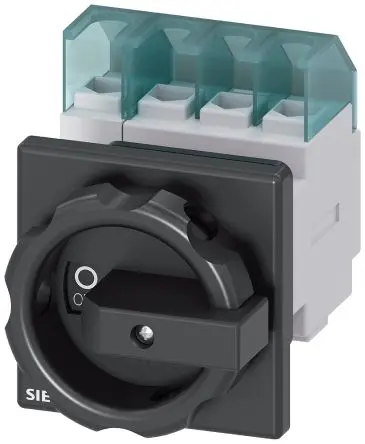 Produktfoto 1 von Siemens SENTRON Trennschalter / 4-polig 32 A 23A, RK5 Sicherungsgröße, 3 phasig