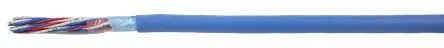 Produktfoto 1 von RS PRO EGSF Datenkabel, 1-paarig 100 m Ø 6.6 mm Polyvinylchlorid isoliert Blau