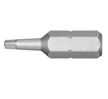 Facom 6.35 mm 76.2 mm Vierkant Schraubbit, Vierkant, 1-teilig, 25 mm
