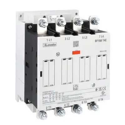 Produktfoto 1 von Lovato BF160 Schütz 130V ac/dc, 48 V ac/dc-Spule, 4-polig, 1kV / 250 A 284 kW