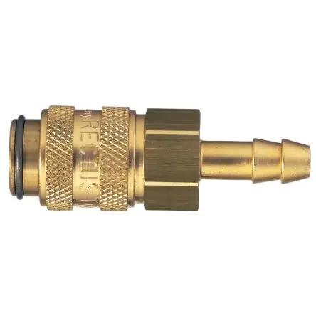 Produktfoto 1 von Legris Pneumatische Schnellsteckkupplung, Messing vernickelt 8 mm Stecker, Niederdruckanschluss, 16mm