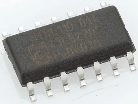 Produktfoto 1 von STMicroelectronics Komparator Niedrigleistung SO-8 DTL, MOS, CMOS, TTL, ECL 1.3 μs 4-Kanal 14-Pin 36V 2 V