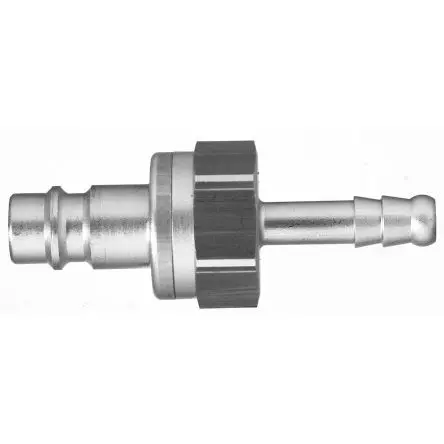 Produktfoto 1 von Legris Pneumatische Schnellsteckkupplung, Messing vernickelt 1/8 in Stecker/Buchse