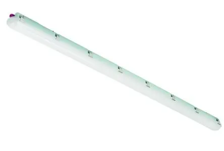Produktfoto 1 von RS PRO LED Notbeleuchtung 2 Röhren 80 W, 240V 9600 lm, 96mm x 1800 mm x 83 mm, IP65