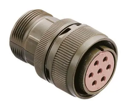 JAE, N/MS Kupferlegierung MIL-Spec Rundsteckverbinder Gerade, 10-polig, 500V ac, Kabel, Gehäuse 18 Stecker, MIL-5015,