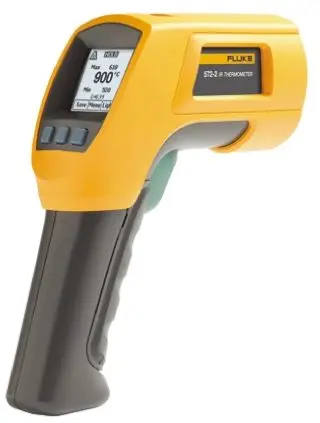 Produktfoto 1 von Fluke 572-2 Infrarot Thermometer, -30 °C 60:1, bis +900 °C, ± 1 °C, F, Fahrenheit, °C