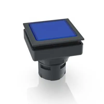 Produktfoto 1 von RAFI zur Verwendung mit Drucktaster, Blau LED Leuchten