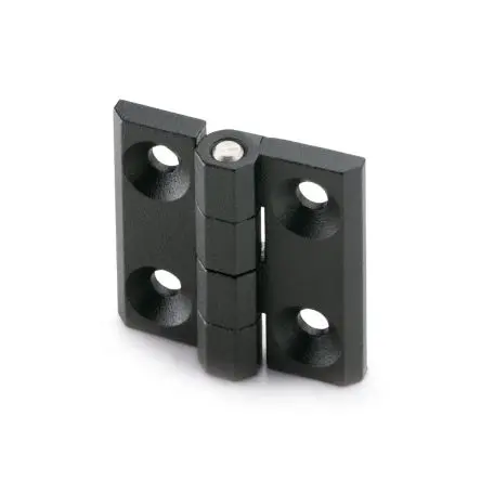 Produktfoto 1 von Elesa Edelstahl Scharnier Scharnier Festwert Schraubbefestigung Freischwingend, 9 mm x 40mm x 40 mm