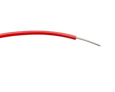 Produktfoto 1 von RS PRO Schaltdraht 100 m Rot Ø 1.55 mm 1 Litzen Polyvinylchlorid