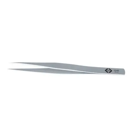 Produktfoto 1 von CK Edelstahl Pinzette, 127mm, Spitze Gerade, Fein Antimagnetisch 1-teilig ESD-Sicherheit