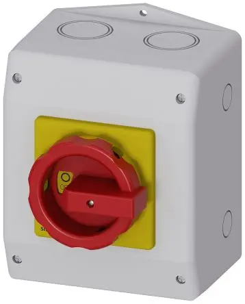 Produktfoto 1 von Siemens 3LD Trennschalter / 4-polig 63 A 63A Umschlossen, RK5 Sicherungsgröße