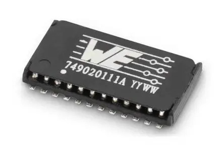 Produktfoto 1 von Wurth Elektronik LAN-Ethernet-Transformator Oberfläche 1 Ports -2.0dB T. 12.2 mm