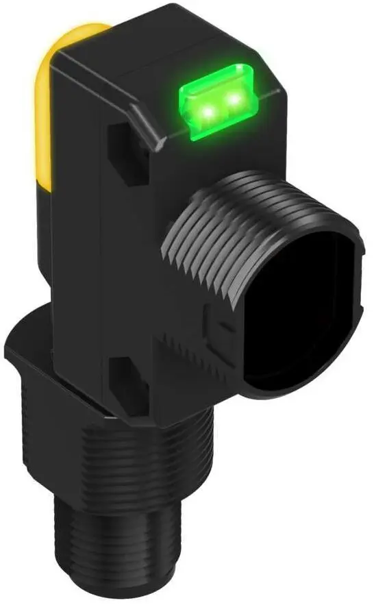 Produktfoto 1 von Banner zylindrisch Optischer Sensor, Bereich 20 m, Bipolare NPN/PNP Ausgang, Integral QD, Hell-/dunkelschaltend