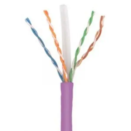Molex CES Kat. 6 Ethernet-Kabel, 305 m, Violett U/UTP, Aussen ø 6.2 mm Außen-ø