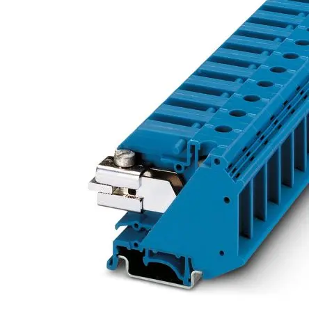 Produktfoto 1 von Phoenix Contact UTN 35 Klemmlieste abtrennen 1 Blau, 35mm², 400V Hybrid