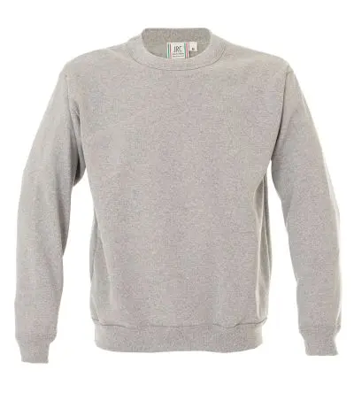 Produktfoto 1 von JRC 988281 Unisex Sweatshirts & Fleecejacken, 70 % Baumwolle, 30 % Polyester Hellgrau, Größe L