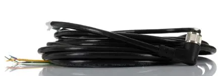 Produktfoto 1 von RS PRO CBF12, 8-polig Sensor-Betätigungselementkabel, Rechtwinklig Buchse / Nicht abgeschlossen Nicht abgeschlossen,