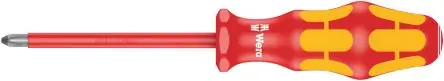 Produktfoto 1 von Wera VDE 1000V zugelassen PH2 Isoliert, 205 mm / Klinge 100 mm