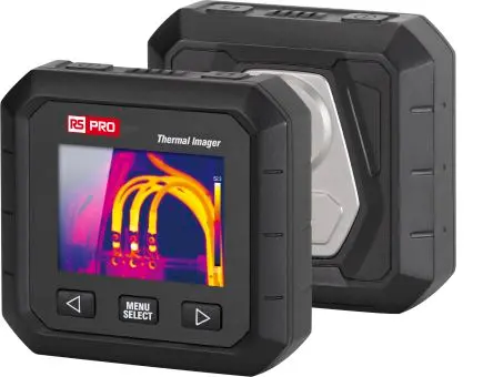 Produktfoto 1 von RS PRO Wärmebildkamera USB, WLAN Fokusfrei 120 x 90 pixel, 550 °C / 50mK
